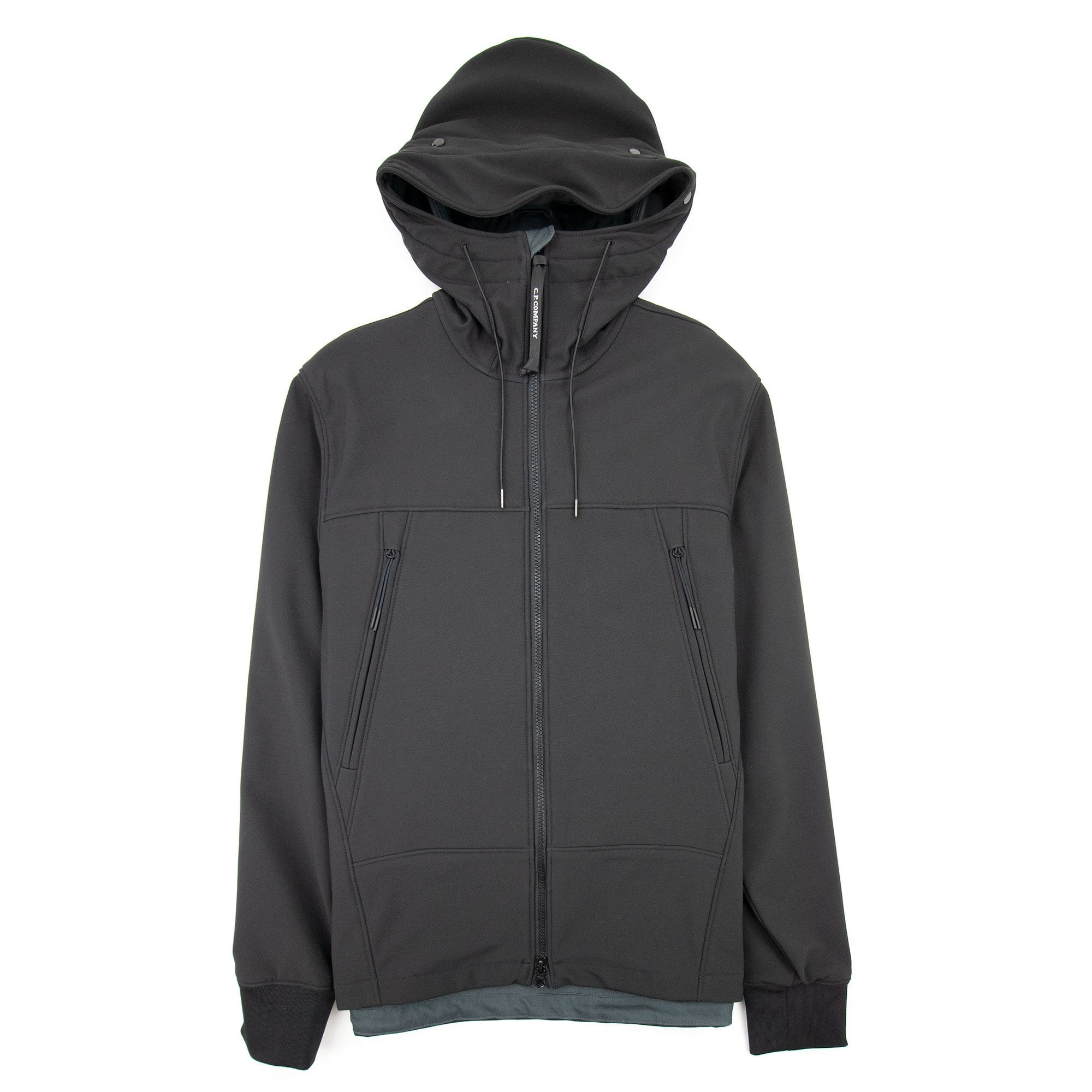 C.P. Company Soft Shell Goggle Jacket Black 999