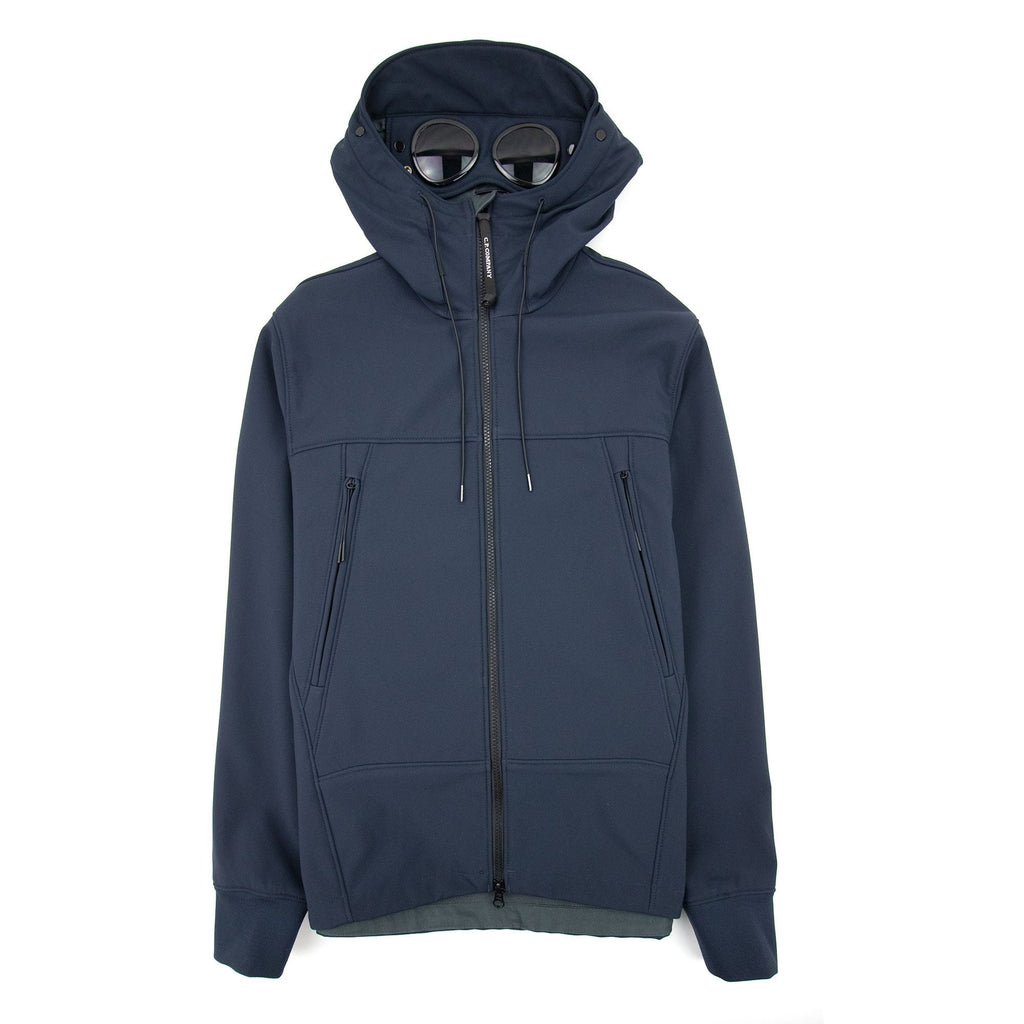 C.P. Company Soft Shell Goggle Jacket Navy 888