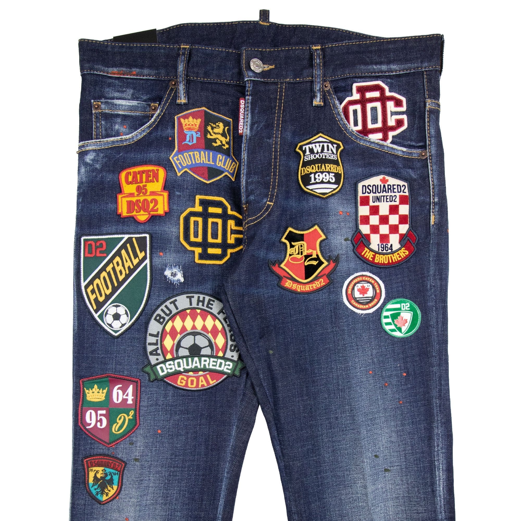 Dsquared2 College Patch Cool Guy Jeans Denim 470