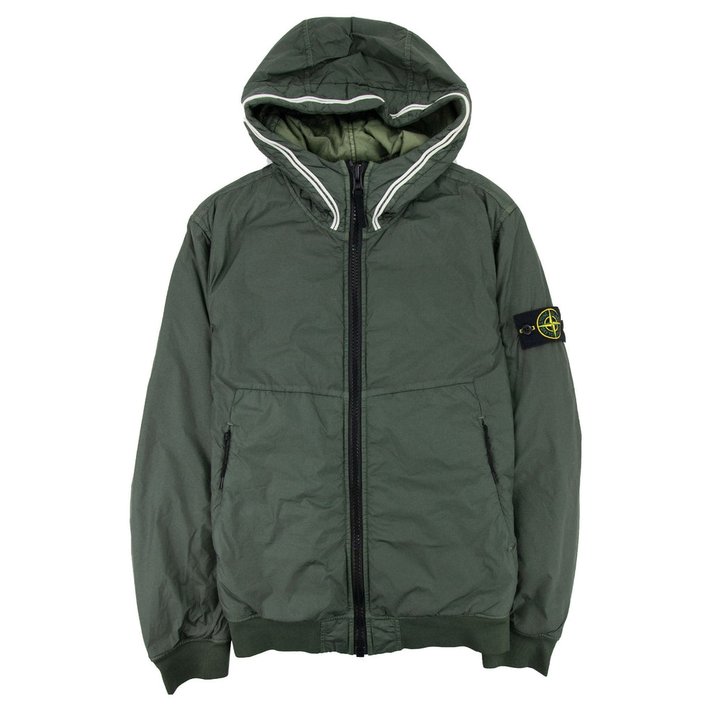 Stone Island Garment Dyed Crinkle Reps Jacket Khaki V0059
