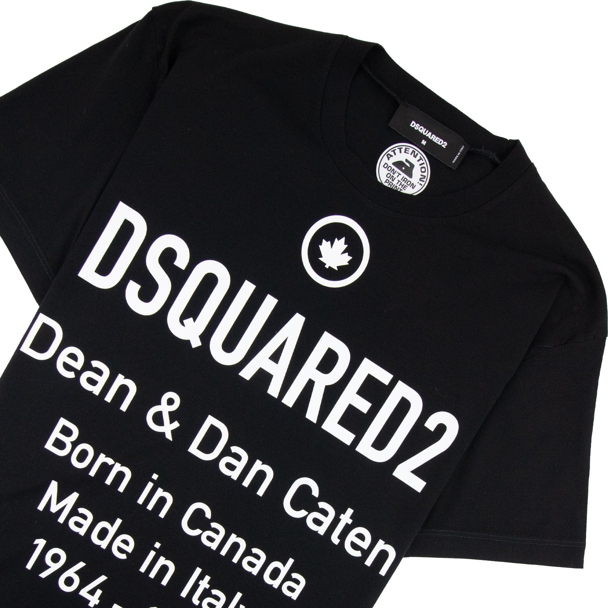 Dsquared2 Dean & Dan Symbol T-shirt Black