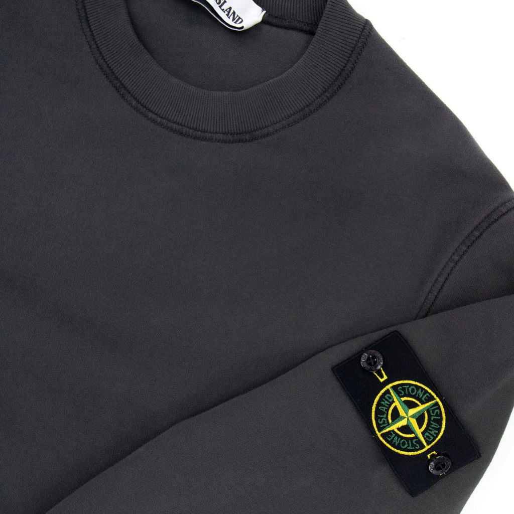 Stone Island 63051 Crewneck Sweatshirt Charcoal V0065