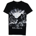 Balmain Wolf Eyes Moon T-Shirt Black
