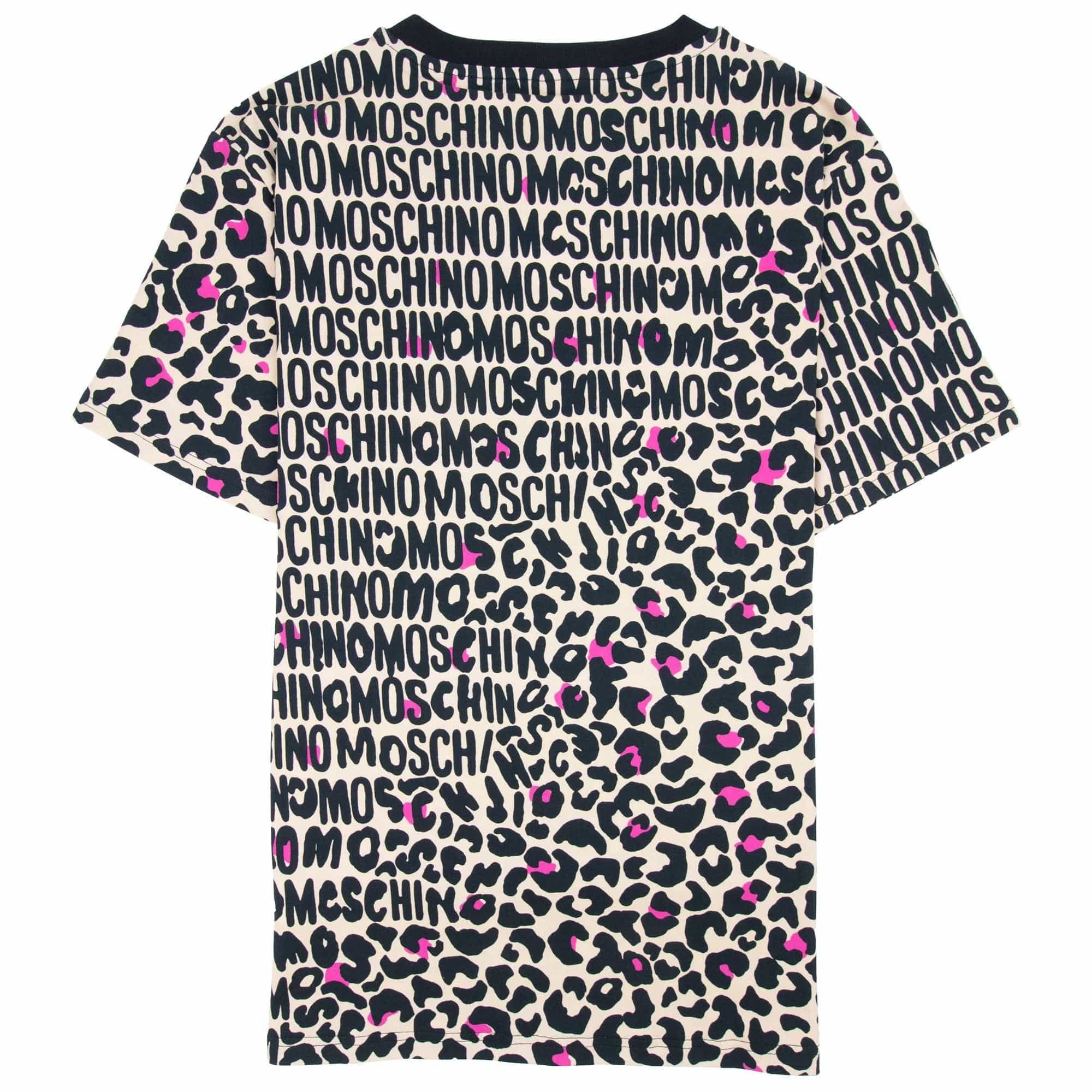 Moschino Underwear Leopard Print T Shirt Camel/black 1003