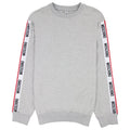 Moschino Underwear Tape Logo Sweatshirt Light Grey