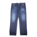 Love Moschino Leather Peace Badge Jean Denim