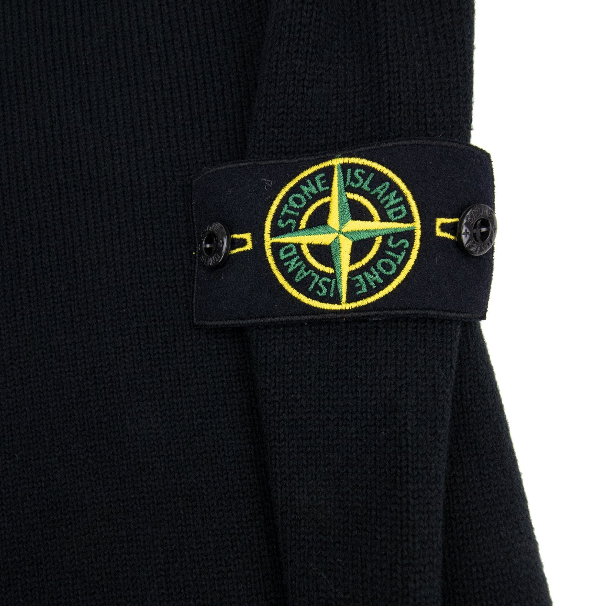 Stone Island 541a2 Crewneck Knit Black V0029