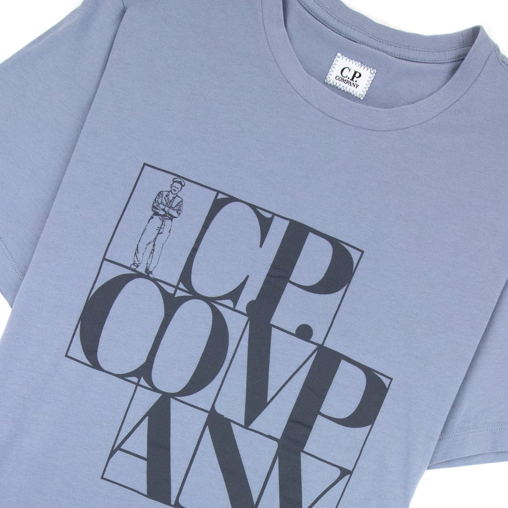 C.P. Company C.P Block Man T-Shirt Lilac