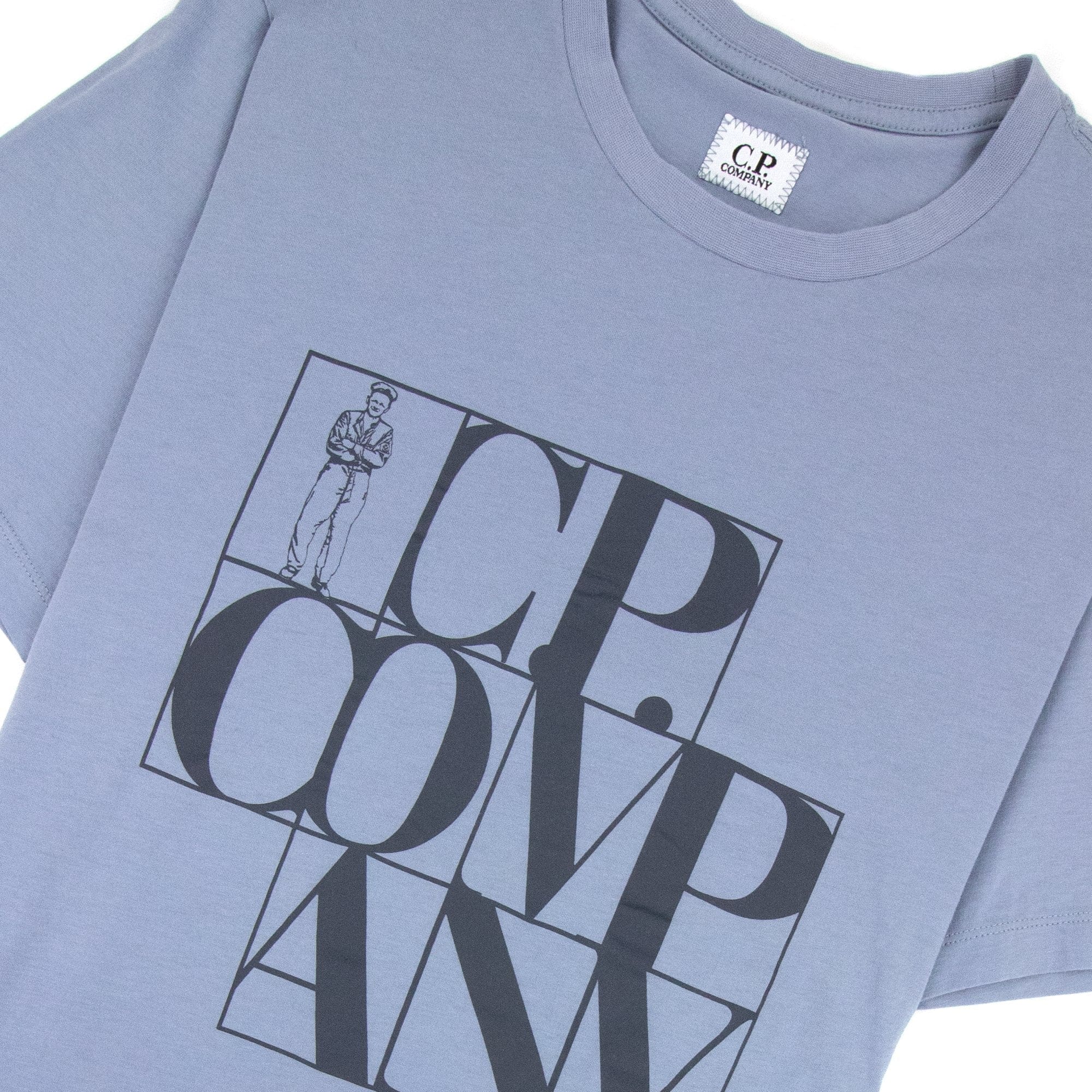 C.P. Company C.P Block Man T-Shirt Lilac