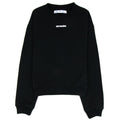 Off White Marker Over Crew Neck Sweatshirt Black/red