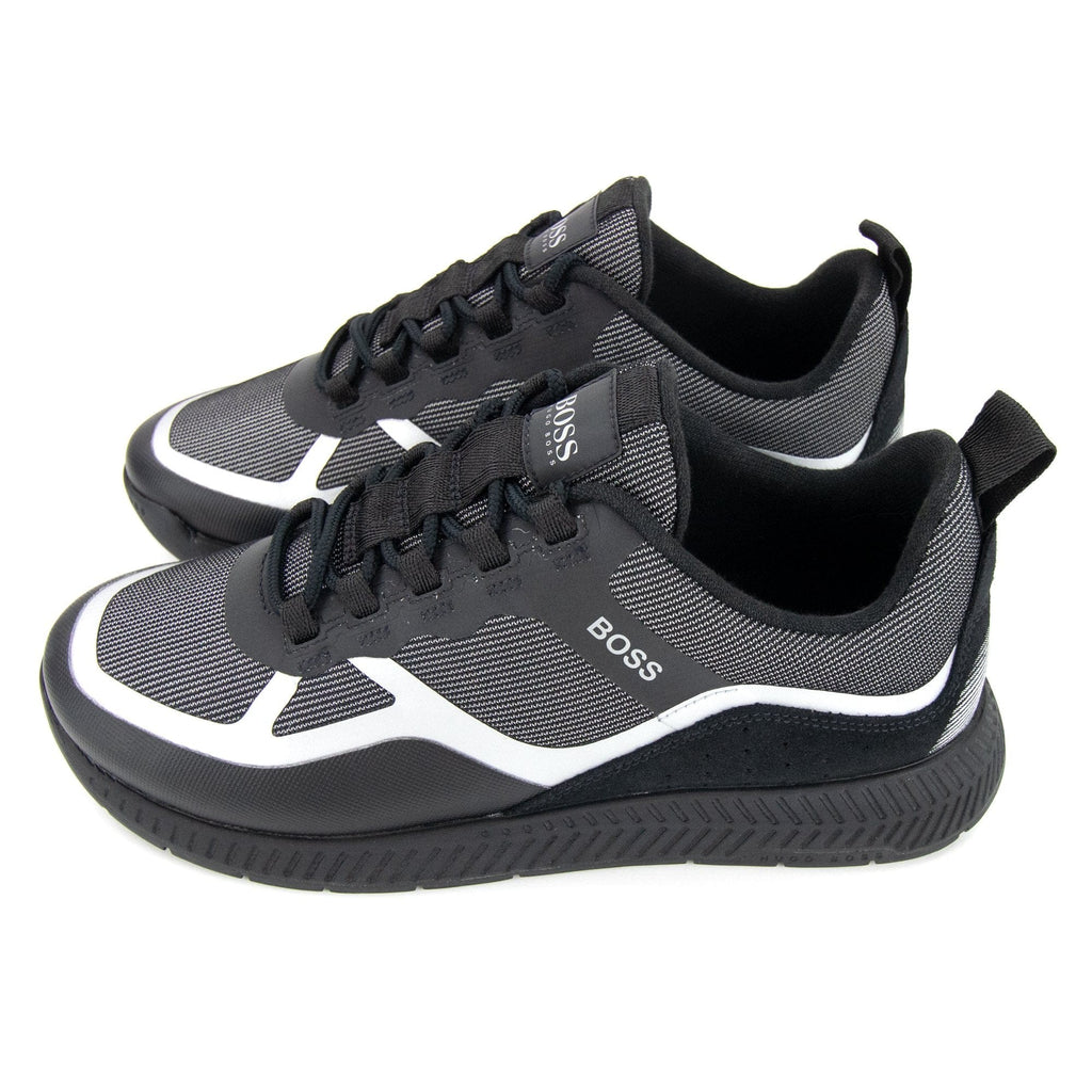 Hugo Boss Titanium Mesh Runner Black