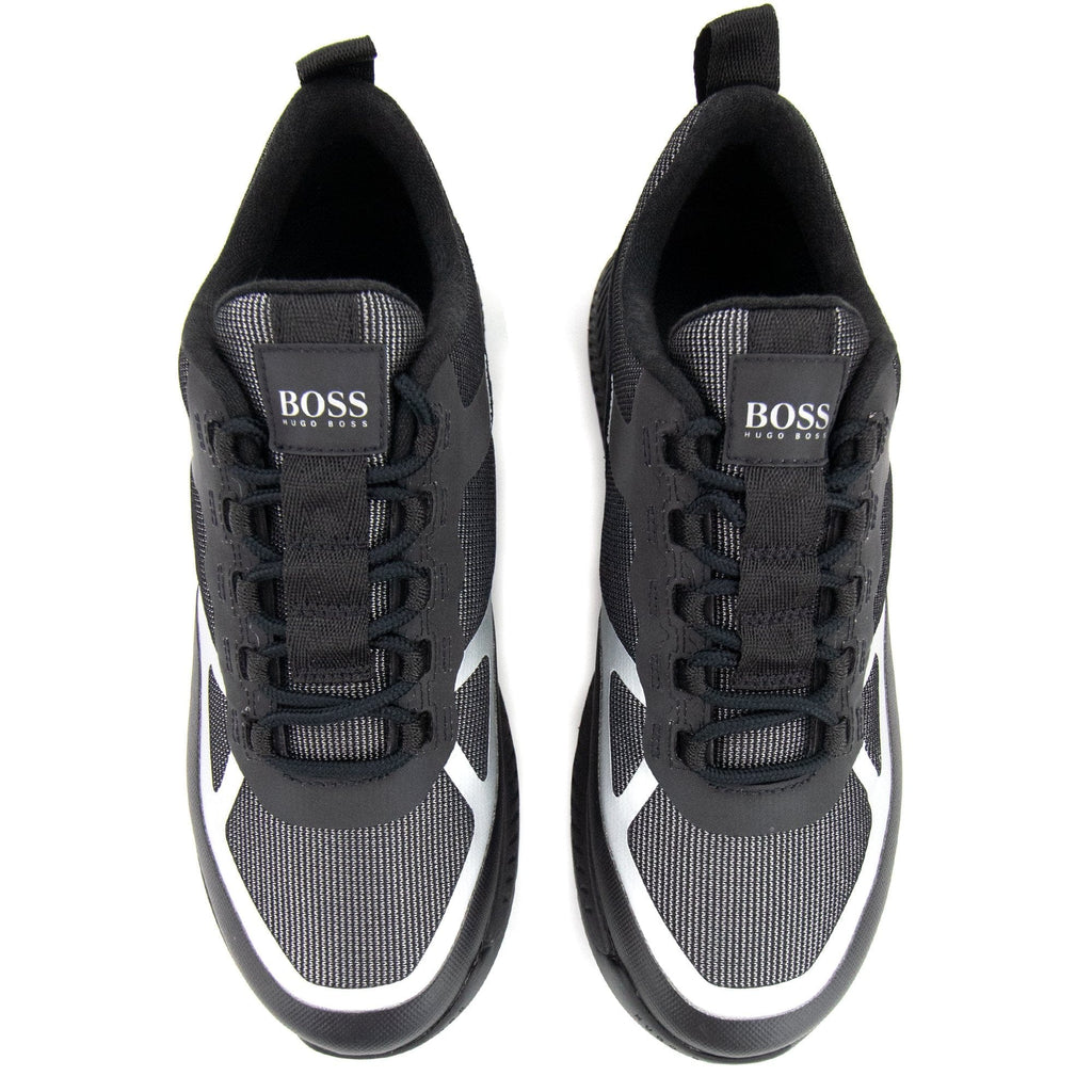 Hugo Boss Titanium Mesh Runner Black