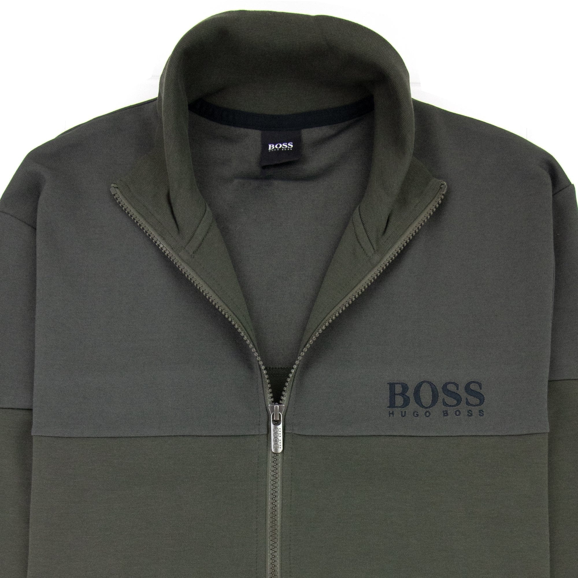 Hugo Boss Tracksuit Jacket Dark Green
