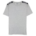 Moschino Underwear Shoulder Black Tape T-shirt Grey