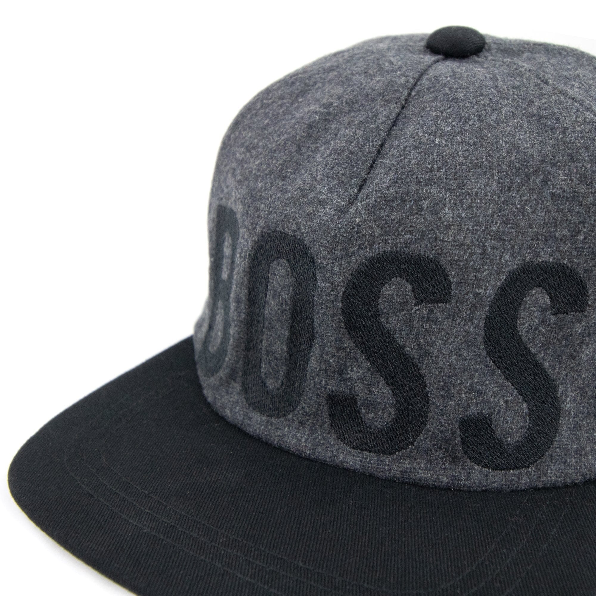 Hugo Boss Kids Front Logo Ball Cap Dark Grey