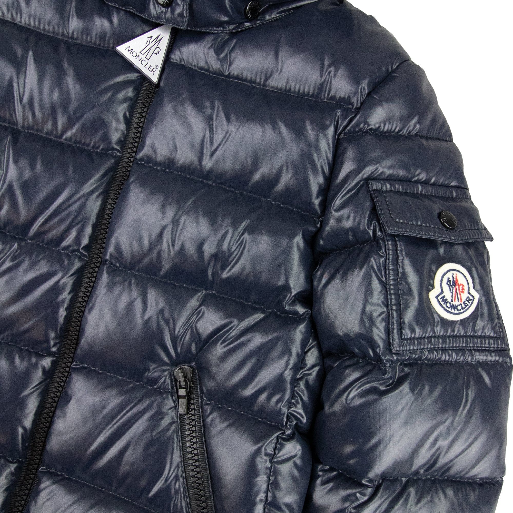 Moncler Junior Bady Padded Down Jacket Navy 742