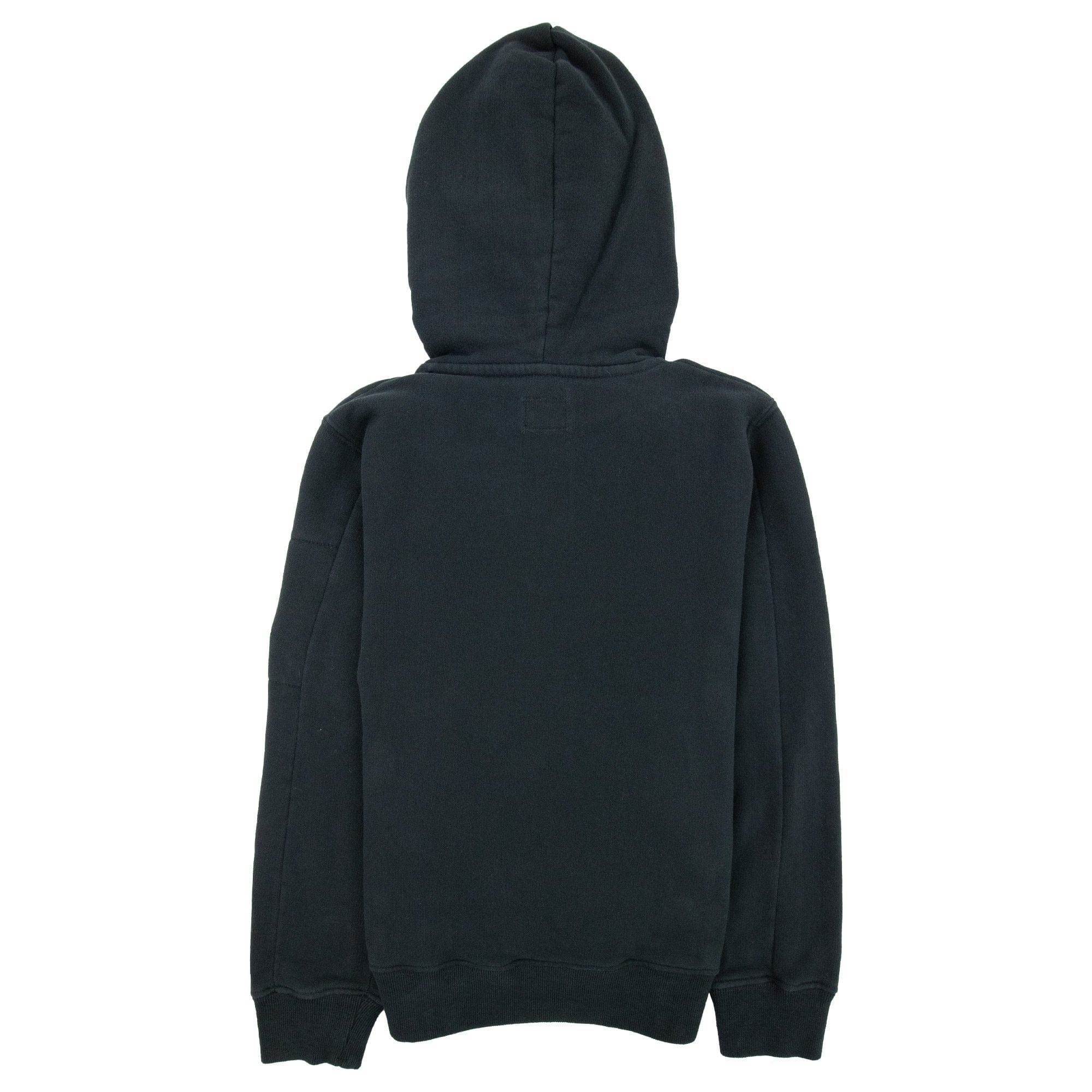 Cp Company Undersixteen Arm Lens Hoodied Sweatshirt Black 999