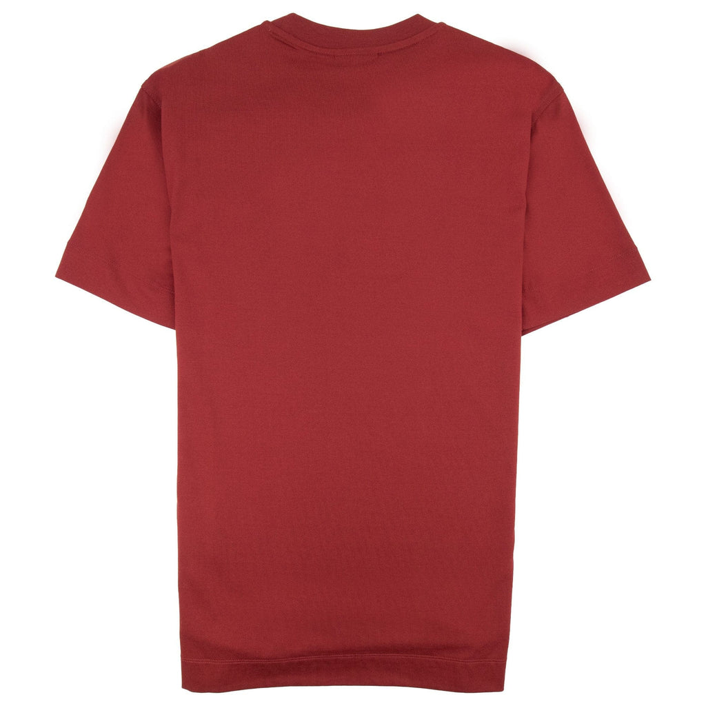 Emporio Armani Signature Logo T Shirt Rubino 353