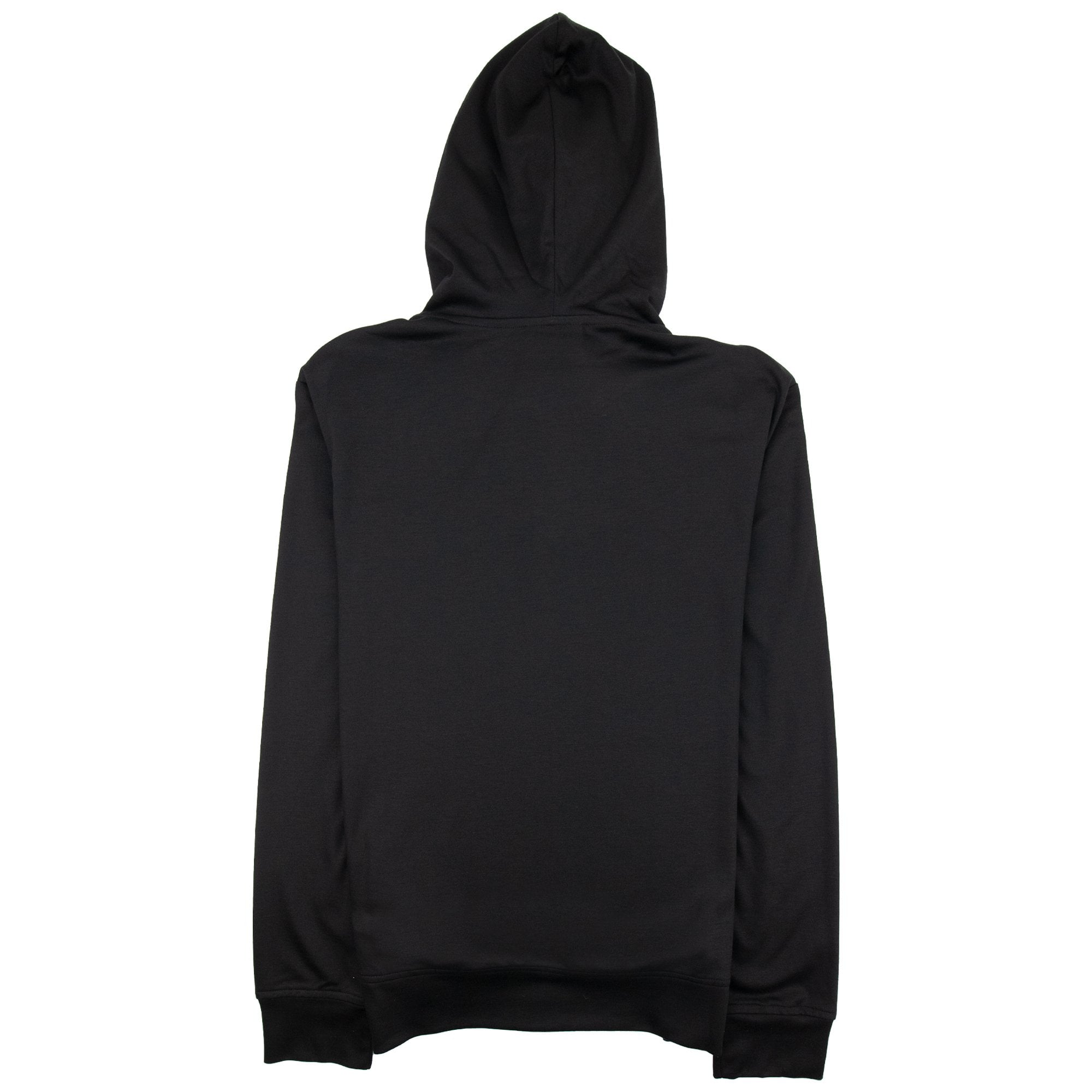 Emporio Armani Signature Logo Hoodied Sweatshirt Black 999