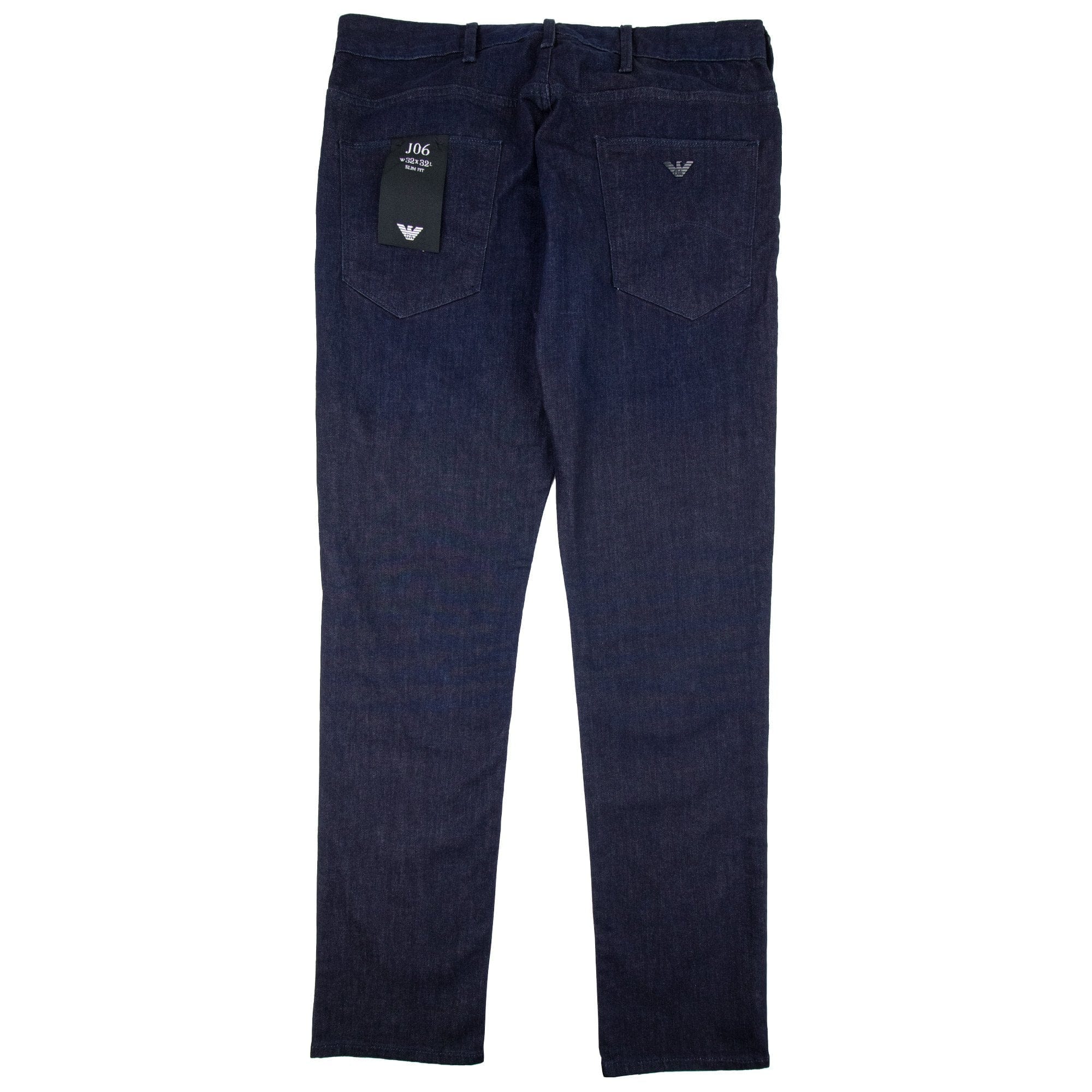 Emporio Armani J06 Five Pockets Slim Fit Jeans Denim Blue 0941