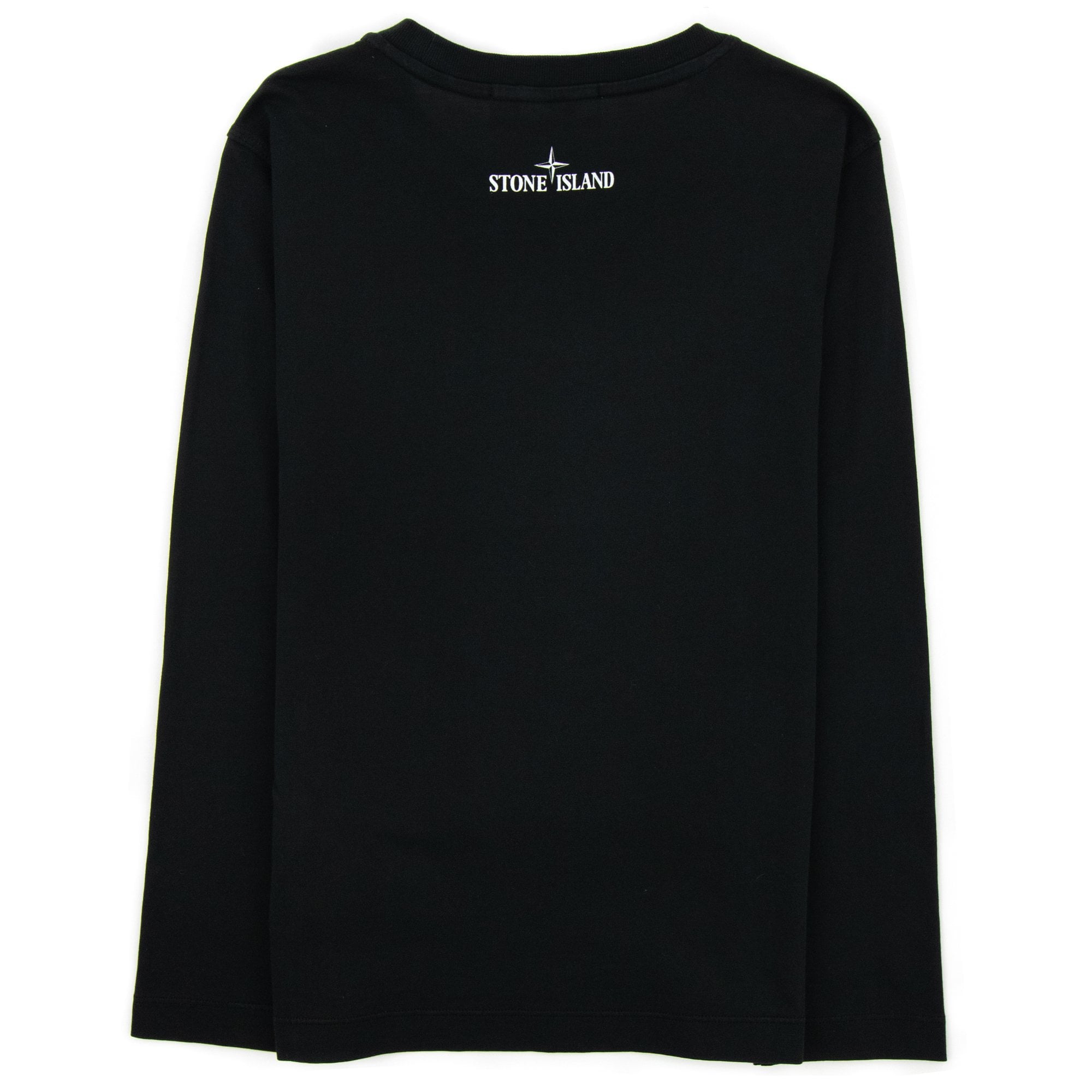 Stone Island Junior Nature T Shirt Black V0029