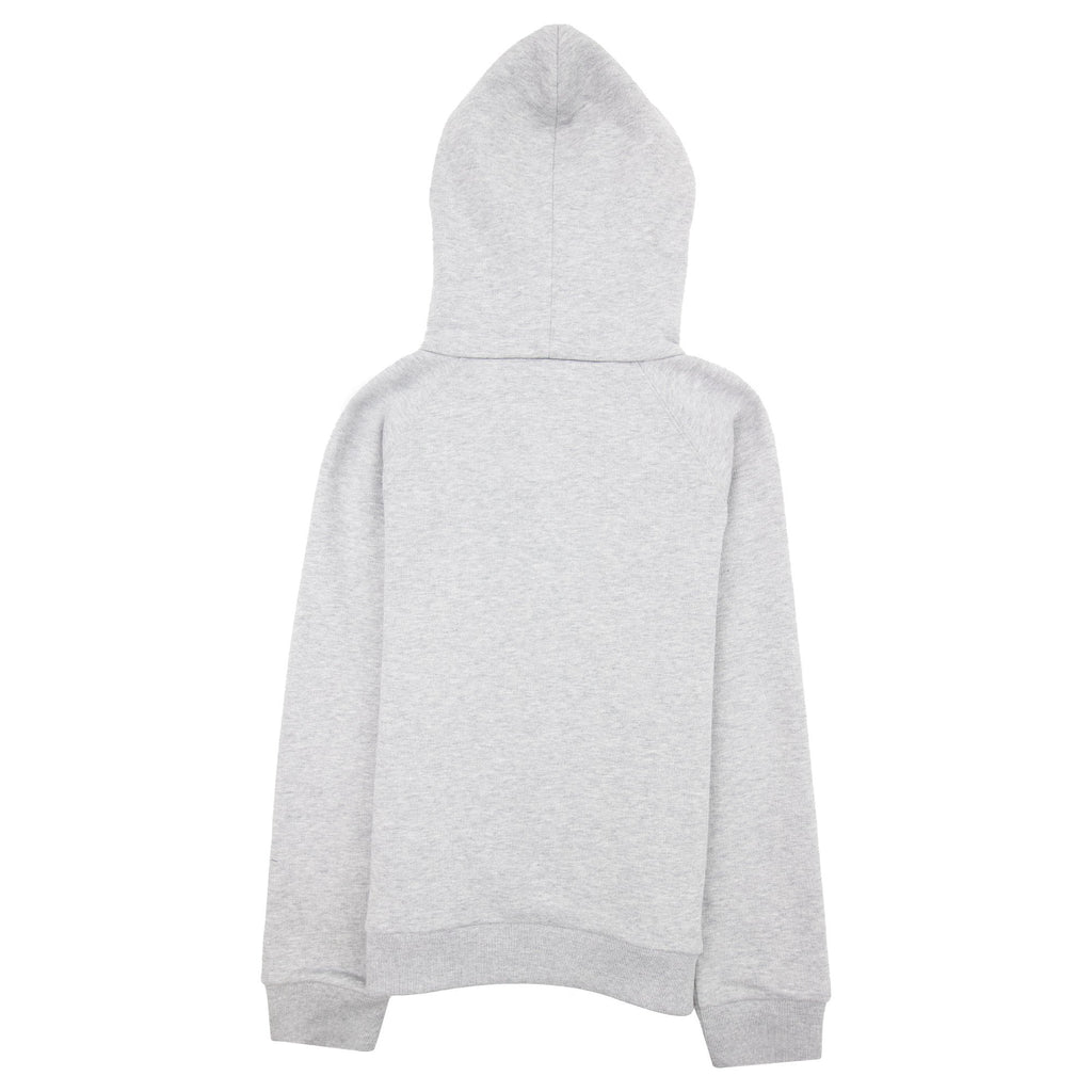 Gucci Junior Logo Print Hooded Sweatshirt Grey 1676