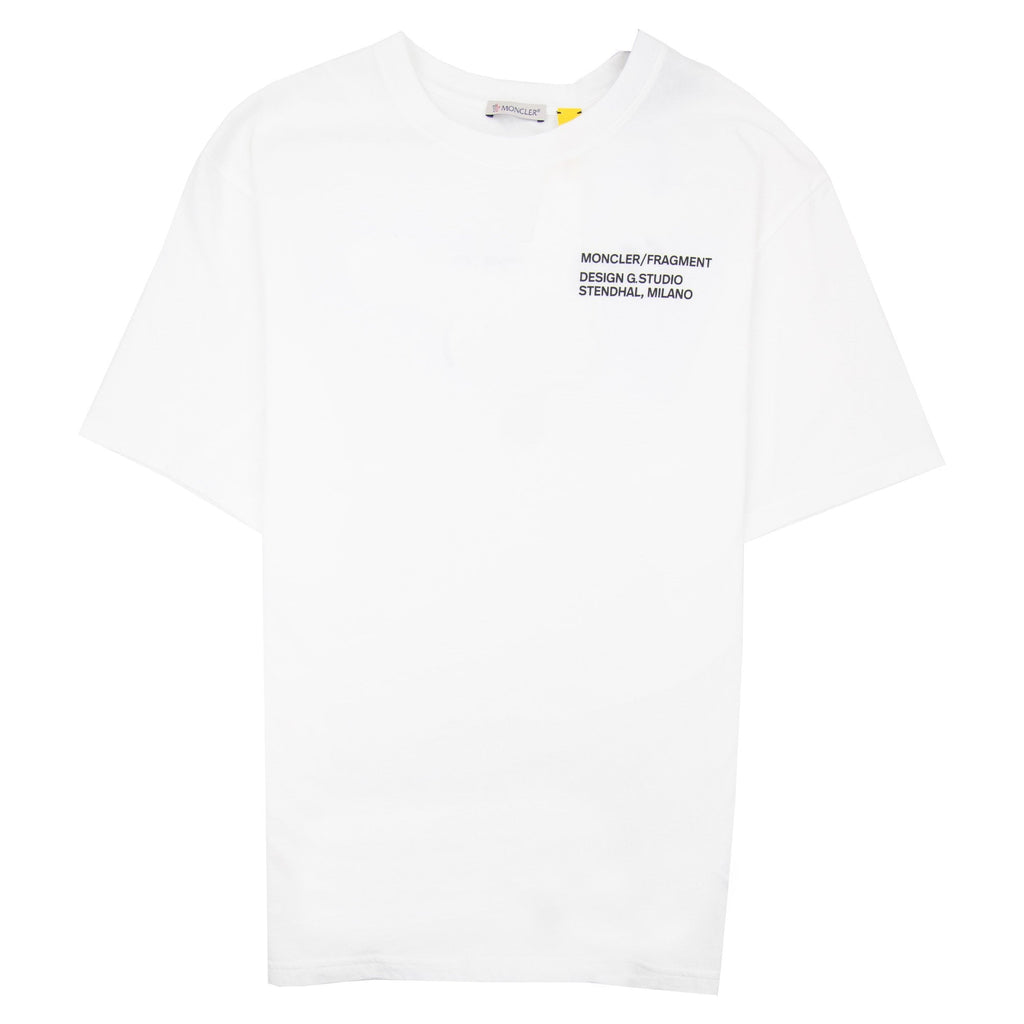 Moncler Moncler Fragment Tshirt White