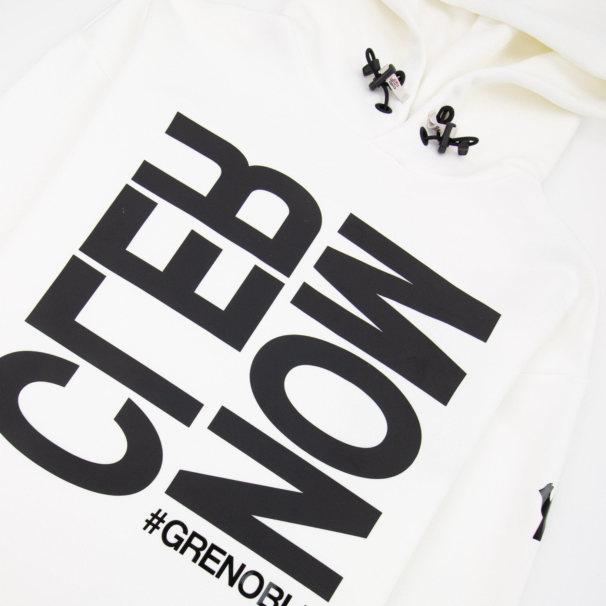 Moncler #moncler Grenoble Pullover Hoody White