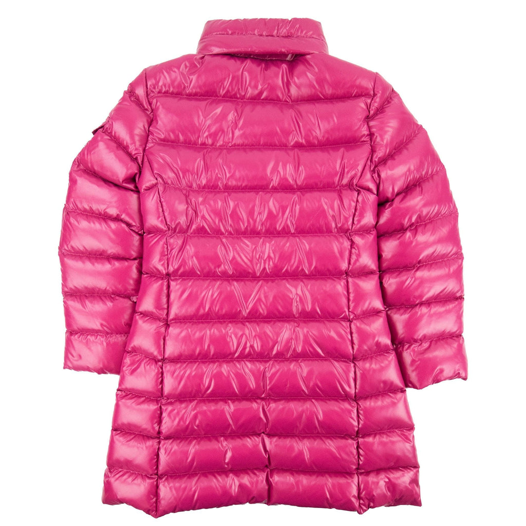 Moncler Junior Moka Padded Coat Fuchsia 675