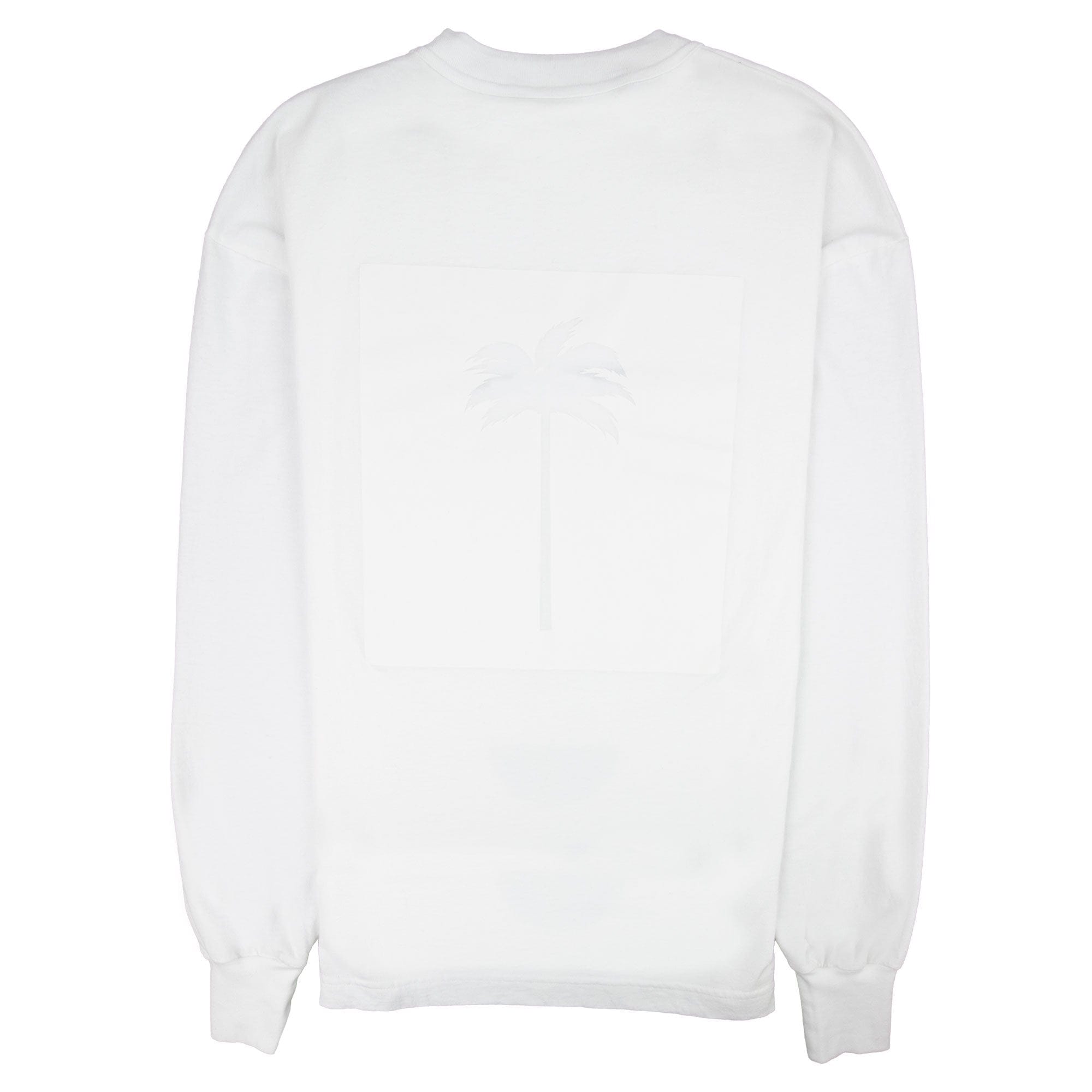 Palm Angels PXP Tonal L/s T Shirt White