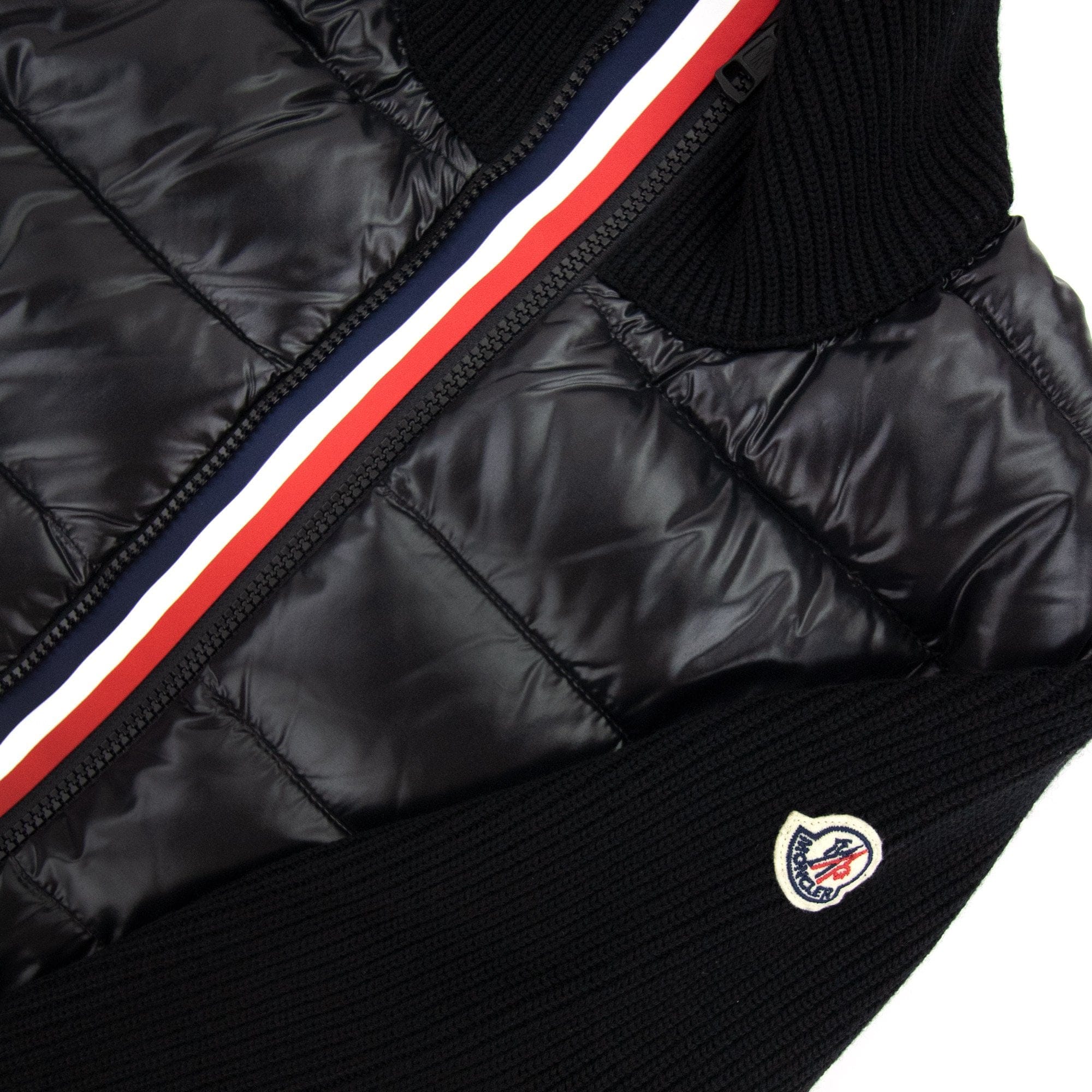 Moncler Maglione Tricot Card Cardigan Black