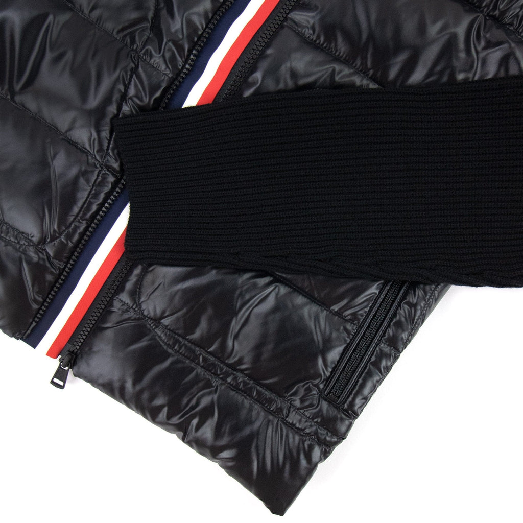 Moncler Maglione Tricot Card Cardigan Black