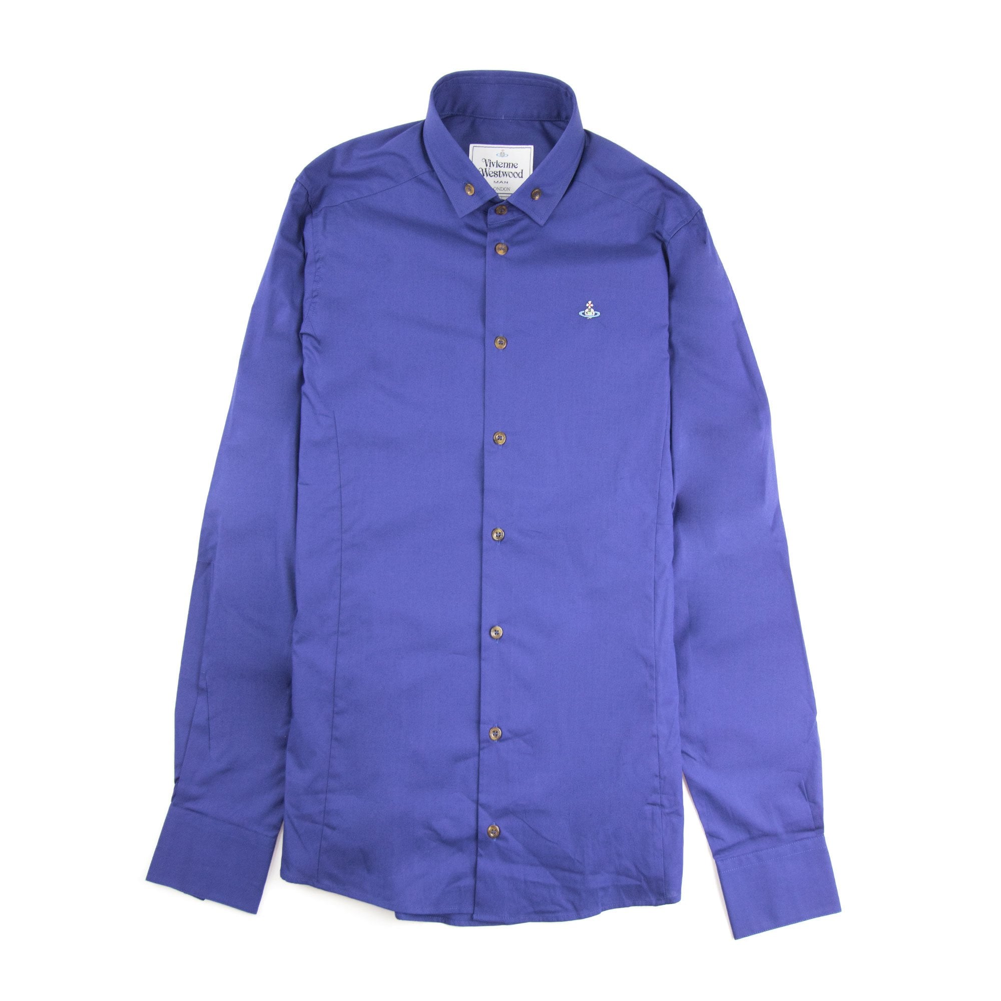 Vivienne Westwood Button Down Slim Blue