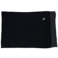 Love Moschino Metal Logo Lambs Wool Scarf Dark Navy