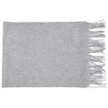 Love Moschino Sciarpa Knitted Logo Scarf Light Grey