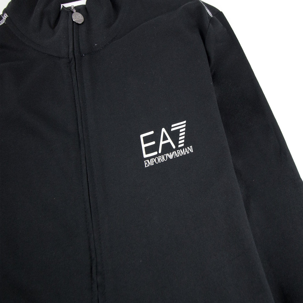 Ea7 Train Core Id Funnel Neck Jacket Black