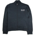 Ea7 Logo Funnel Neck Sweatshirt Dark Blue