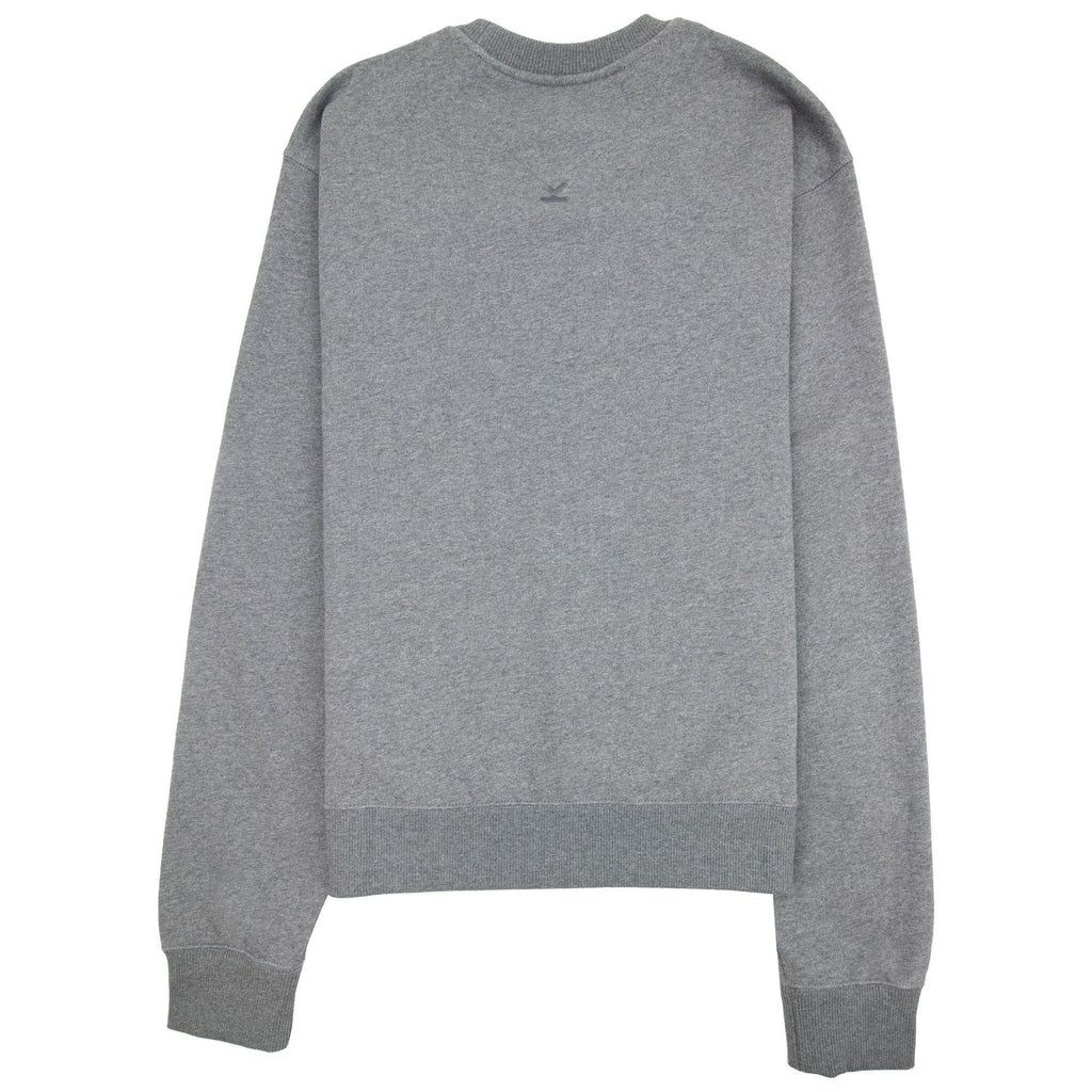 Kenzo Logo Print Crewneck Sweatshirt Dark Grey