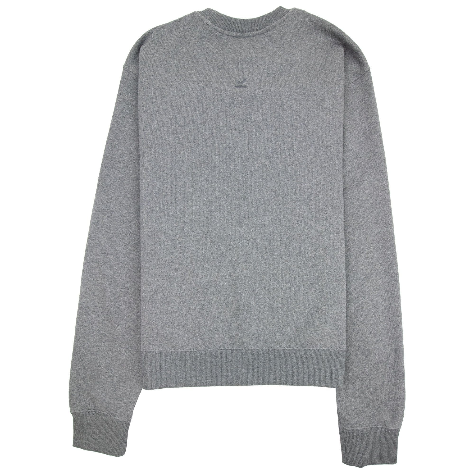 Kenzo Logo Print Crewneck Sweatshirt Dark Grey