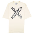 Kenzo X Sport Logo T Shirt Cream
