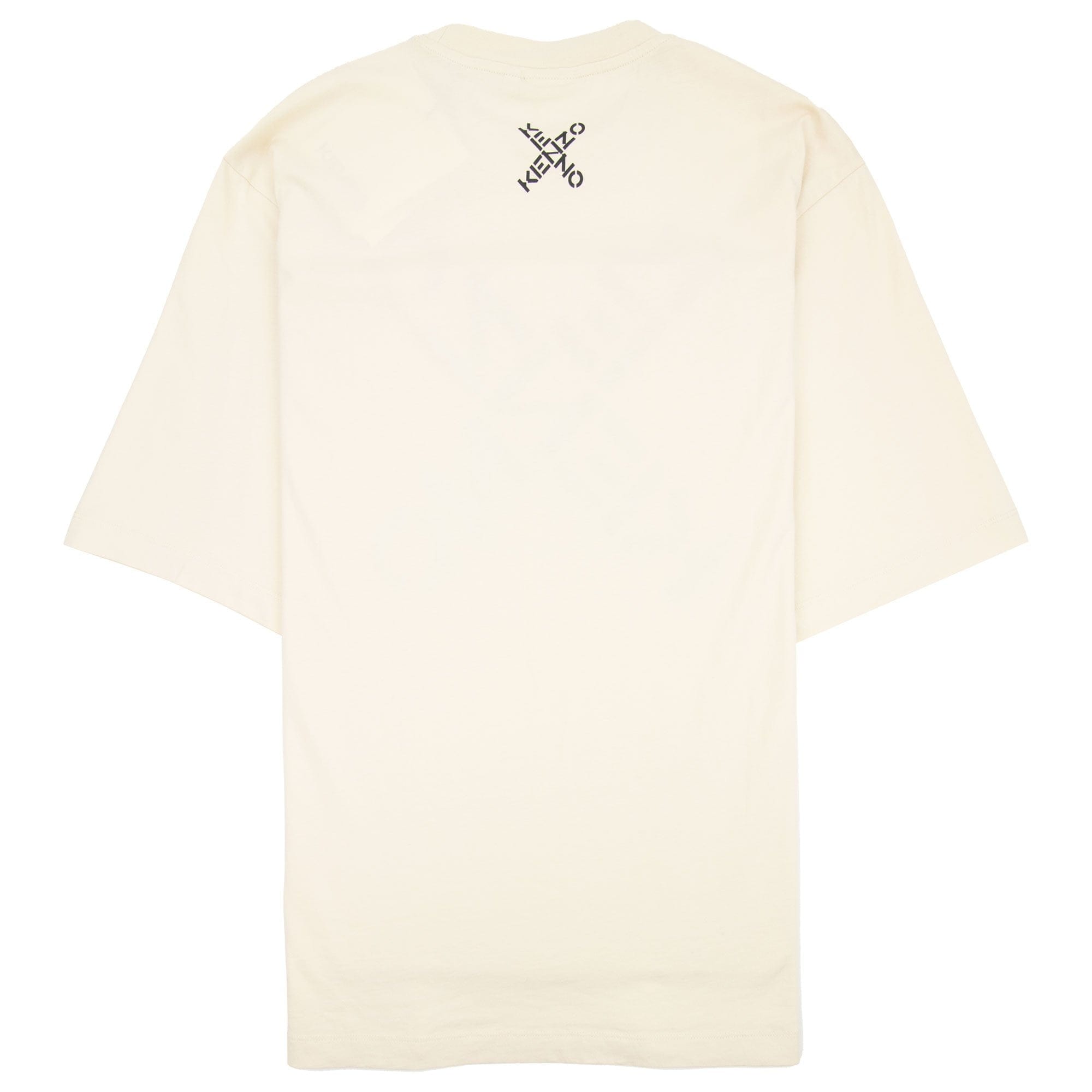 Kenzo X Sport Logo T Shirt Cream