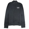 Ea7 Train Colorblock Logo Funnel Neck Sweatshirt Oxford SA21