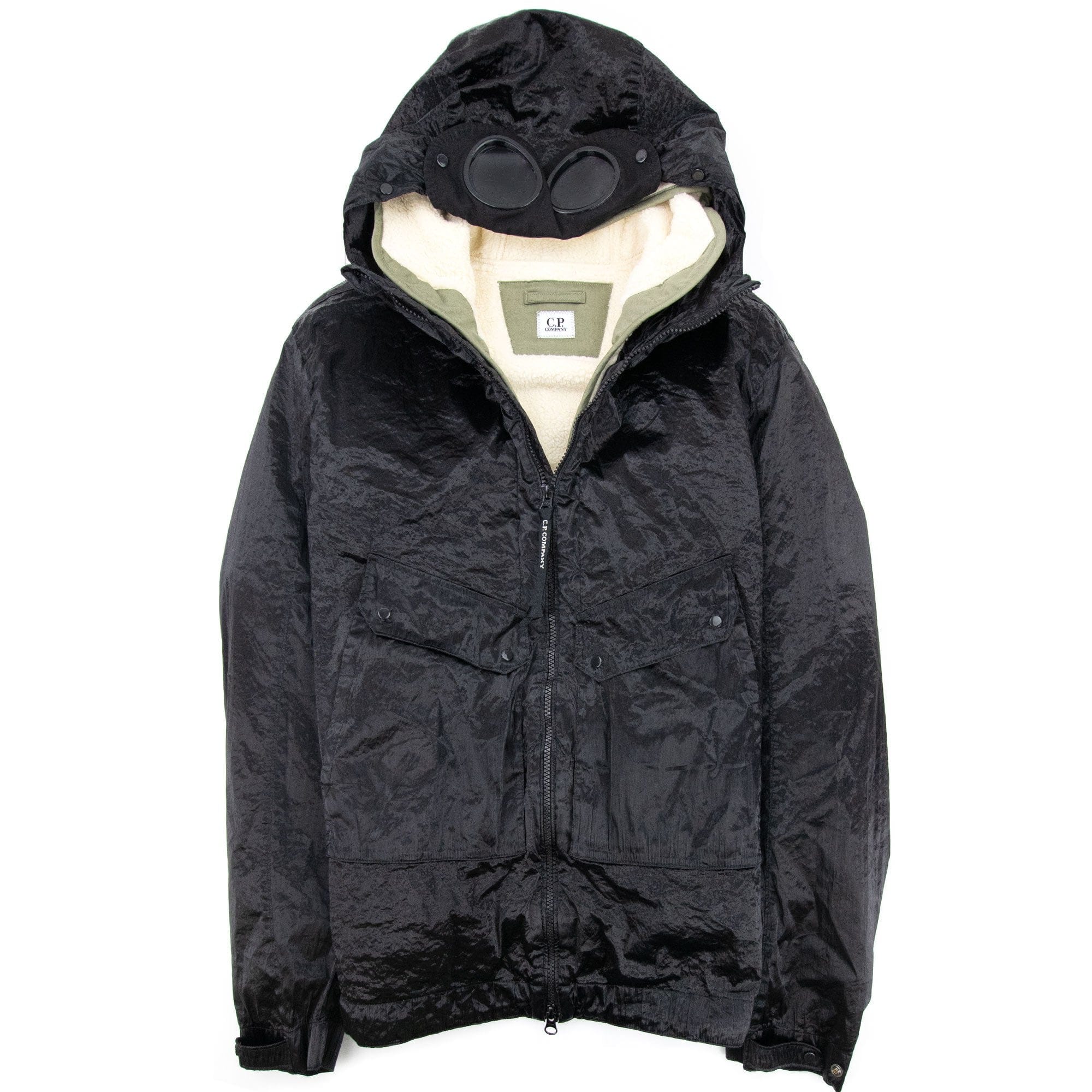 CP Company Kan-d Garment Dyed Jacket Black 999