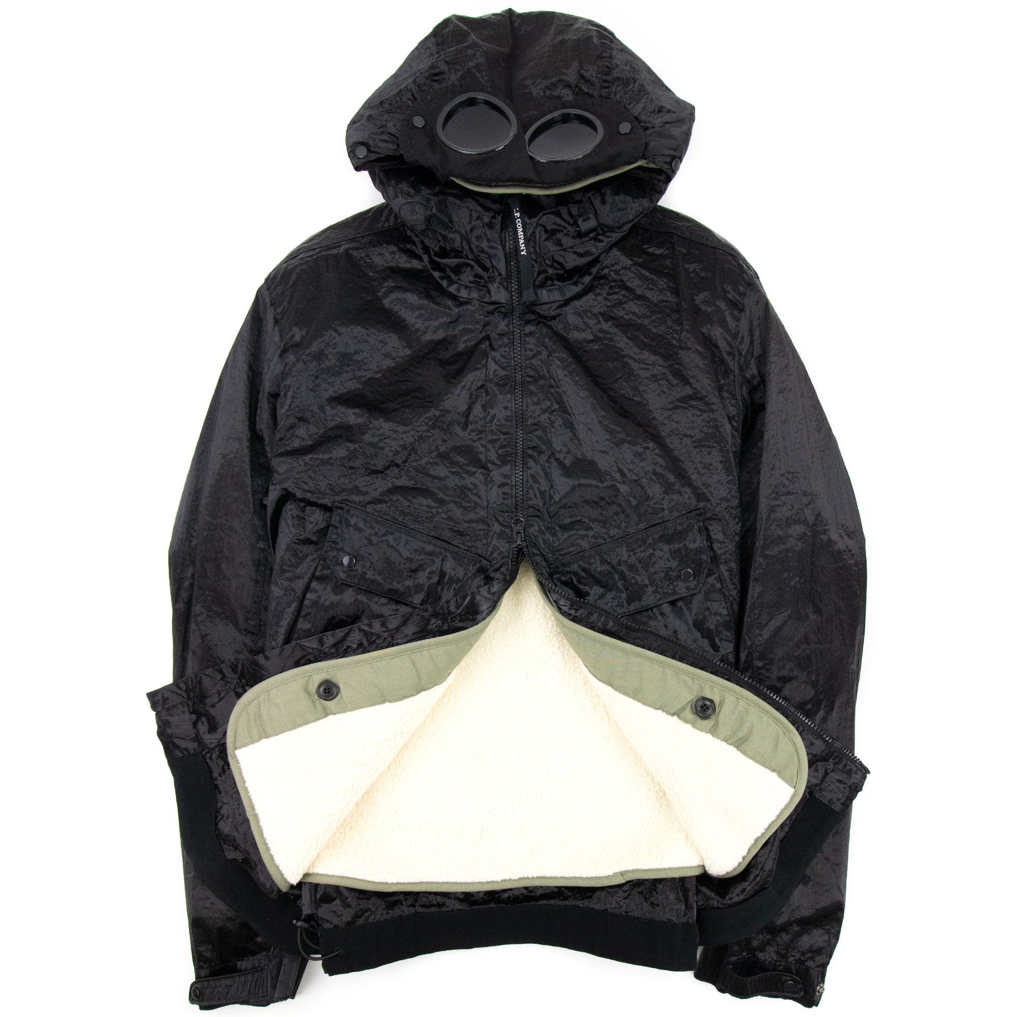 CP Company Kan-d Garment Dyed Jacket Black 999