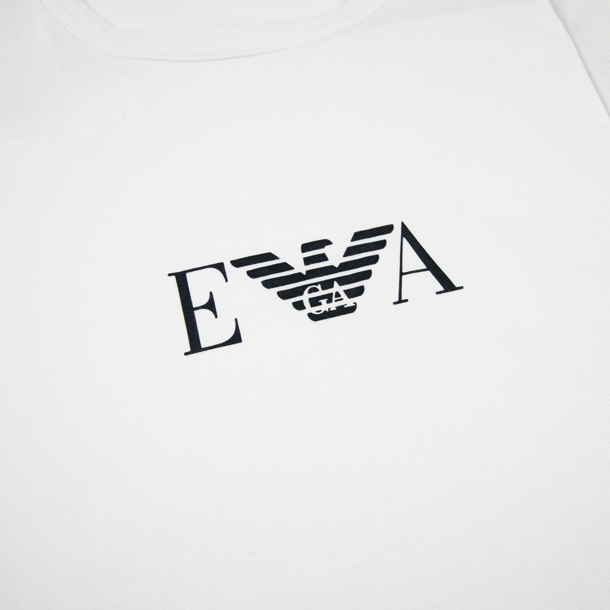 Emporio Armani Crew Neck Short Sleeve T-shirt White