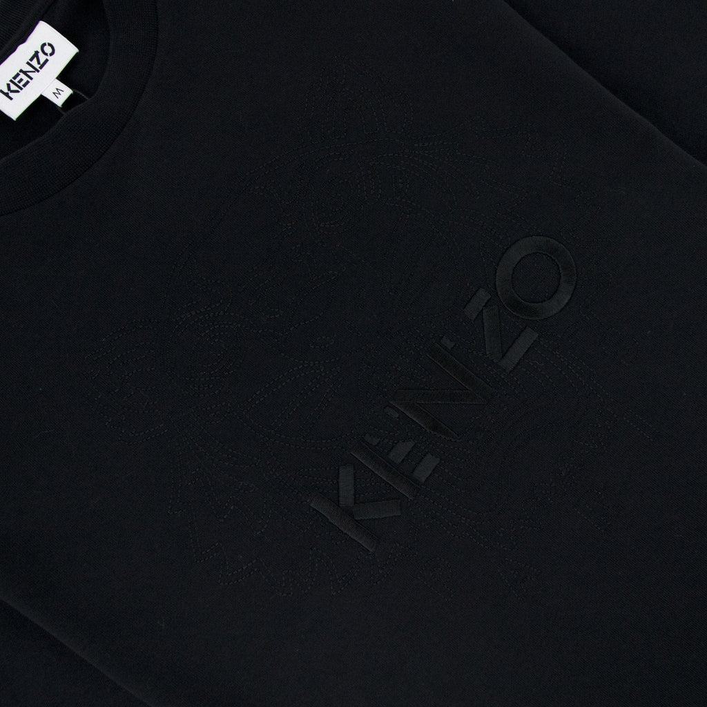 Kenzo Embossed Logo Tiger T Shirt Black 99