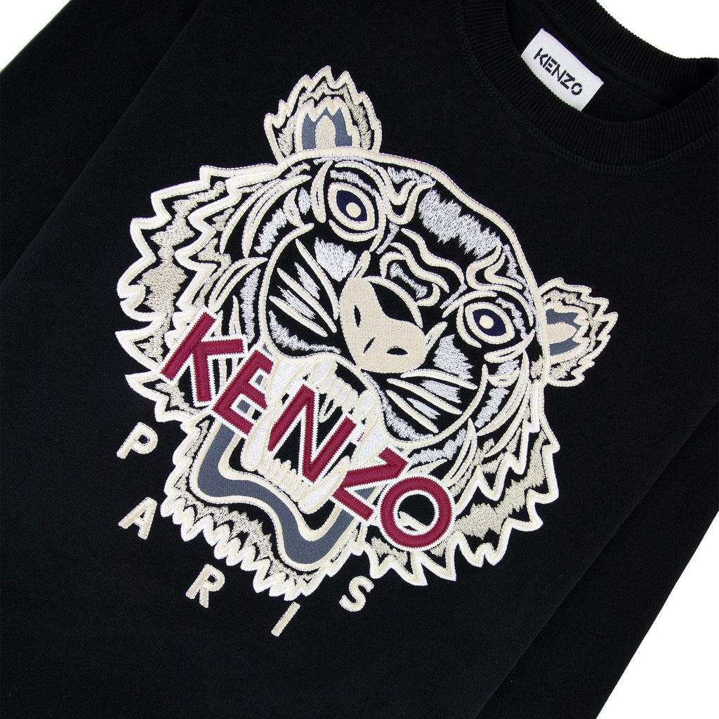 Kenzo Tiger Sweatshirt Black/burg