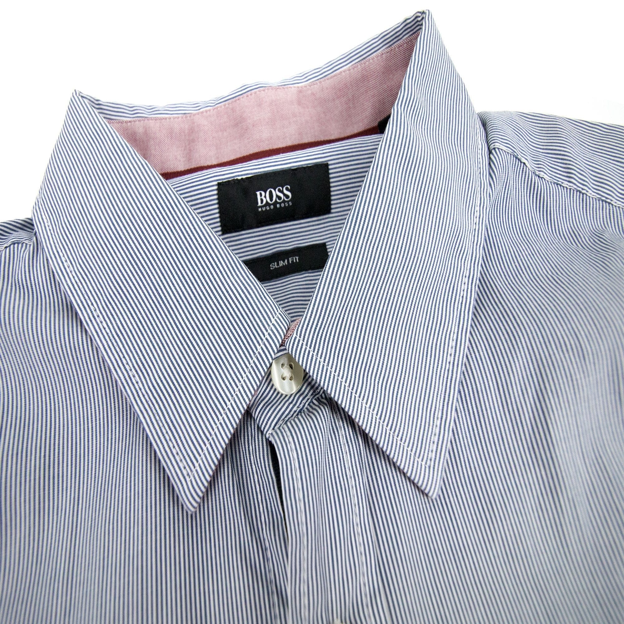 Hugo Boss Ronny 36 Modern L/s Shirt Blue/white SA30