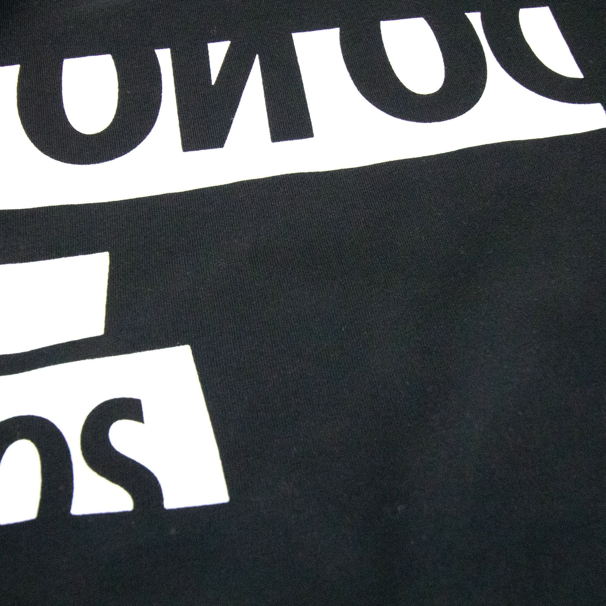 Alexander Mcqueen Chaos Logo Print L/s T Shirt Black SA30