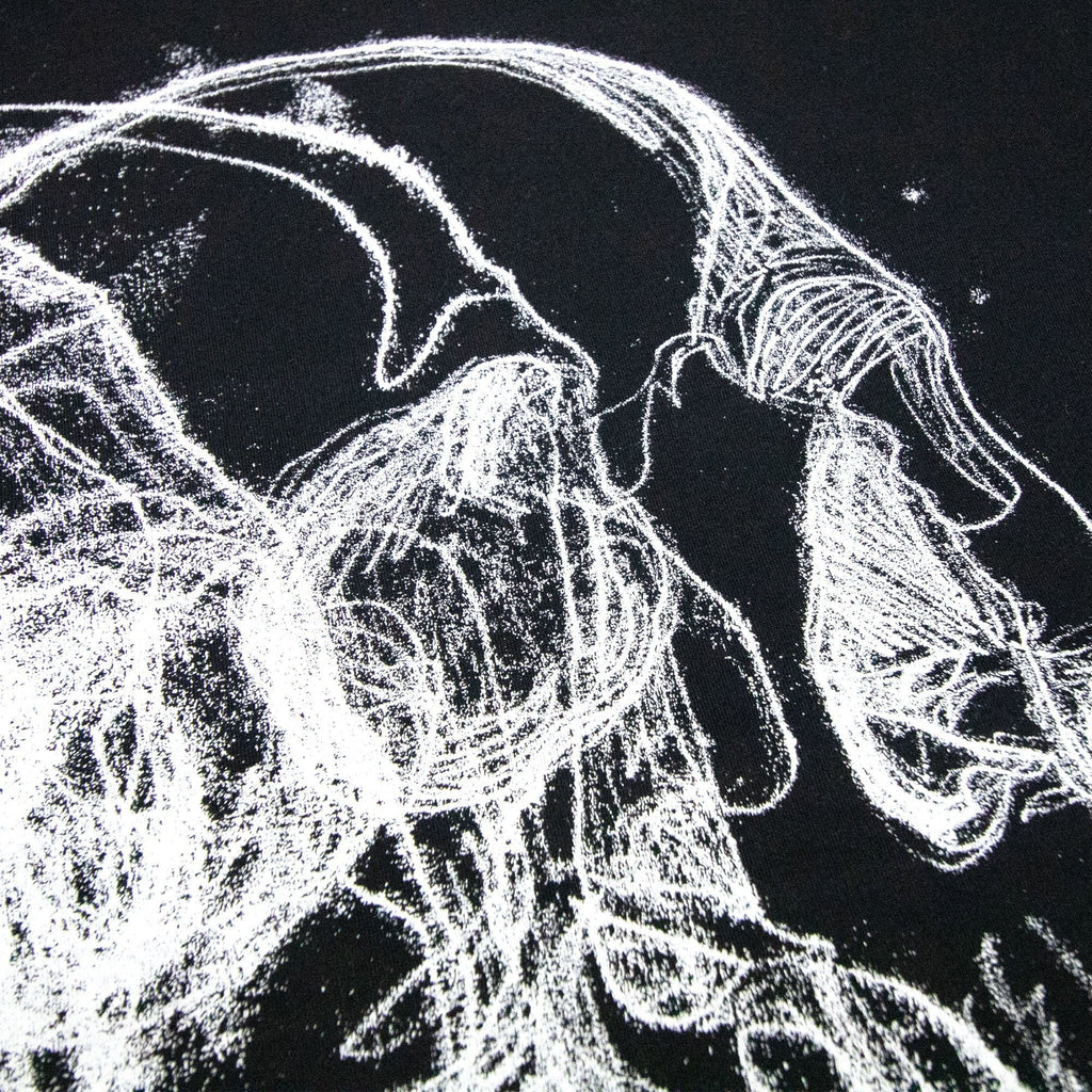 Alexander Mcqueen Skull Print Logo T Shirt Black SA30